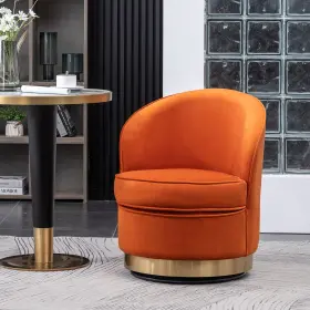 Ac505og Roundhill Furniture Accent Tables Wania One Chair Orange