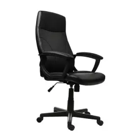 Rta-4907-bk Rta Products Pu Leather Office Chair With Padded Armrests Height Adjustable Executive