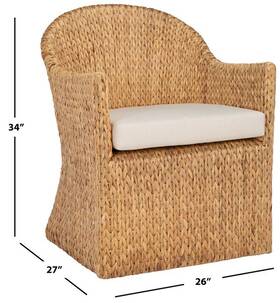 Safavieh Cwk2000a Solomon Water Hyacinth Chair Reduced Price 2172770202