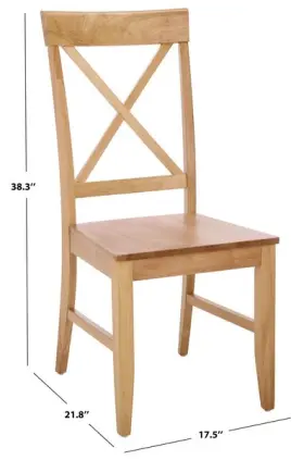 2172795714 Safavieh Dch6902b Ksenia X-back Side Chair Reduced Price