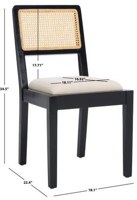 Safavieh Dch8000b Suzetta Dining Chair Reduced Price 2172781304