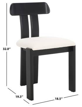 Safavieh Dch8806e Cayde Boucle Seat Dining Chair Reduced Price 2172772845
