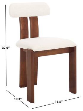 Safavieh Dch8807a Cayde Boucle Dining Chair Reduced Price 2172793330