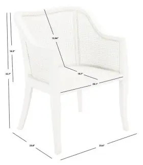 2172749754 Safavieh Dch9500a Maika Cane Dining Chair Reduced Price