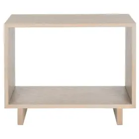 Fox4226b Safavieh End Table 15.6 Inch W X 19 H Durable Wood Top Material Rectangle In Gray