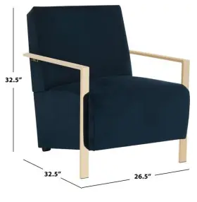 2172754026 Safavieh Fox6287a Orna Accent Chair Reduced Price