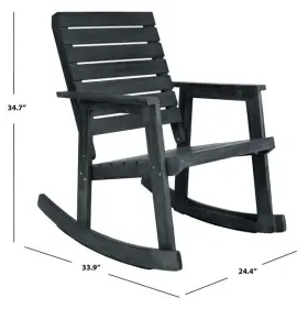 2172778393 Safavieh Fox6702k Alexei Rocking Chair Reduced Price