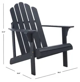 2172763503 Safavieh Pat7027d Topher Adirondack Chair Reduced Price