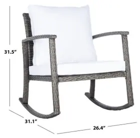2172750783 Safavieh Pat7721c Daire Rocking Chair Reduced Price