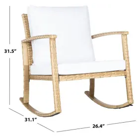 2172756389 Safavieh Pat7721d Daire Rocking Chair Reduced Price