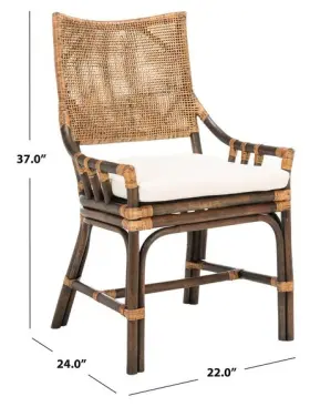 2172767045 Safavieh Sea4012b Donatella Chair Reduced Price