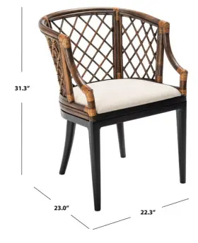 2172762824 Safavieh Sea4013c Carlotta Arm Chair Reduced Price