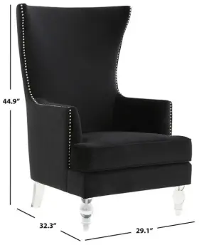 4172700169 Safavieh Sfv4745f Geode Modern Wingback Chair Reduced Price