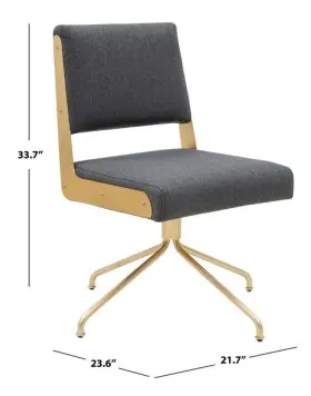 2172766793 Safavieh Sfv4758b Emmeline Swivel Office Chair Reduced Price