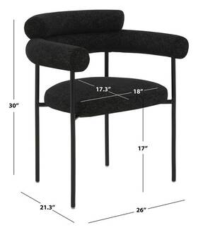 Safavieh Sfv4791c Jaslene Curved Back Dining Chair Reduced Price 2172780031