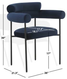 Safavieh Sfv4791e Jaslene Curved Back Dining Chair Reduced Price 2172782799