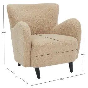 2172763601 Safavieh Sfv5020b Rayanne Modern Wingback Chair Reduced Price