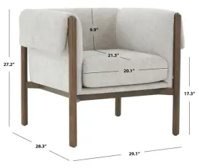 2172770053 Safavieh Sfv5048a Daphanie Accent Chair Reduced Price