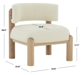 2172773848 Safavieh Sfv5074a Rosabryna Accent Chair Reduced Price