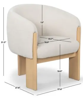 2172778707 Safavieh Sfv6103b Lauricella Dining Chair Reduced Price