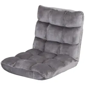 Var-h01-8201-201 Segawe Adjustable Floor Chair Folding Couch Recliner Lounger Padding Sofa Seat 3 Colors