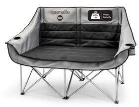 Serenelife 842893180830 Camping Loveseat For Couples Friends And Families
