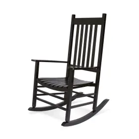 4332bk-ac Shine Company Vermont Rocking Chair Classic Black - Scratch And Dent