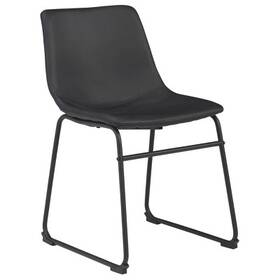 Signature Design By Ashley 82028321 Set Of 2 Centiar Dining Upholstered Side Chairs Black -