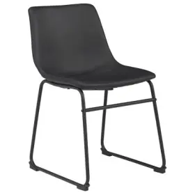 82028321 Signature Design By Ashley Set Of 2 Centiar Dining Upholstered Side Chairs Black -
