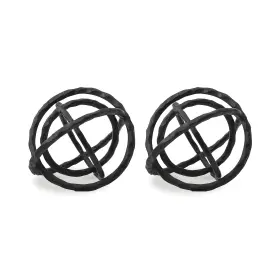 A2000652 Signature Design By Ashley Barlee Sculpture Set Of 2 Black Cast Aluminum