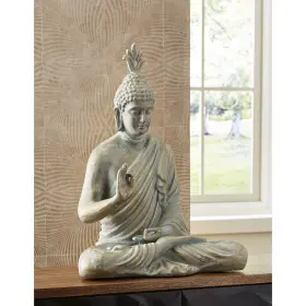 A2000678 Signature Design By Ashley Hosgrove Buddha Sculpture Verigris Patina Paper