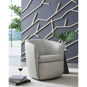 Signature Design By Ashley A3000703 Kierreys 360 Degree Leather Upholstered Swivel Chair