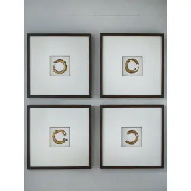A8000491 Signature Design By Ashley Dallbourne Canvas Art Set Of 4 Abstract