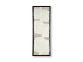 Signature Design By Ashley A8010449 Kadworth Wall Decor Taupe Textured Abstract