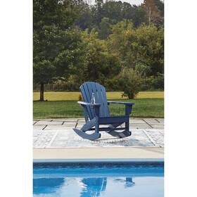 Signature Design By Ashley P019-827 Sundown Treasure Outdoor Adirondack Rocking Chair