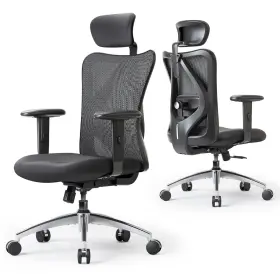 M18-m148 Sihoo M18 Ergonomic Office Chair Computer Desk With Adjustable Headrest