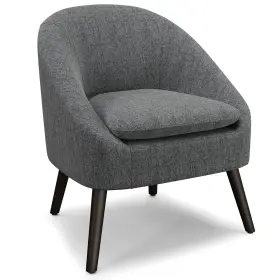 Simplihome 055663204067 Redding Accent Chair - 27 Inch Wide Upholstered Mid-century Modern Arm