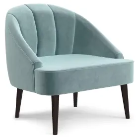 Simplihome 055663207723 Harrah Accent Chair - 33 Inch Wide Upholstered Velvet Contemporary Cha