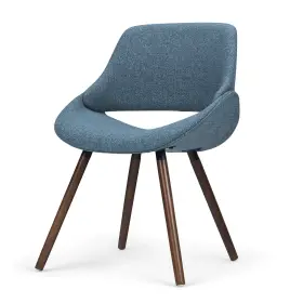 Simplihome 840469055216 Malden Dining Chairs - Upholstered Bentwood Frame And Woven Fabric Kitchen Ch