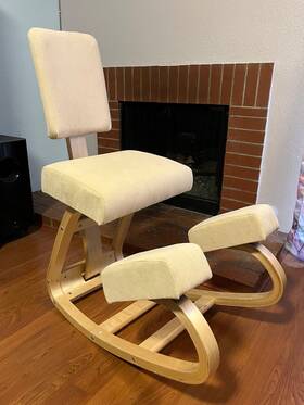 Sleekform B0dglsbjt5 - East Austin Kneeling Chairs With Back Support New Fully Assembled