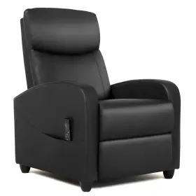 Smug 797434423580 Fabric Massage Recliner Chair Living Room Adjustable Home Theater Seati
