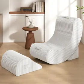 Sf-1100100092-1 Snug Sofee 3-in-1 Adjustable Zero Gravity Floor Chair Oversized Corduroy Boneless