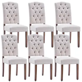 Snugway 658361226395 Stylish Upholstered Nailhead Trim And Sturdy Solid Wood Legs Parson D