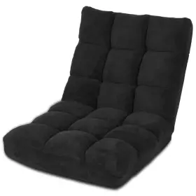 Spsupe 685764496902 Folding Floor Chair Black