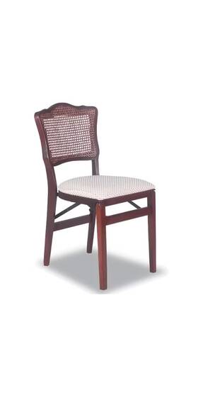 Stakmore 562771 Set Of 2 French Cane Folding Chair - Cherry