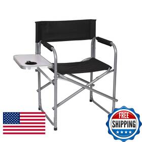 Stansport B010672dtm Directors Chair Side Table One Size Black
