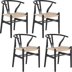 Stary 942348314040 Wood Wishbone Dining Room Chairs Mid Century Modern Wooden For Your Beach Hou