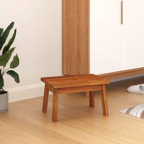 Step Stool Various Solid Acacia Wood Small Durable Step Stool 720845554897