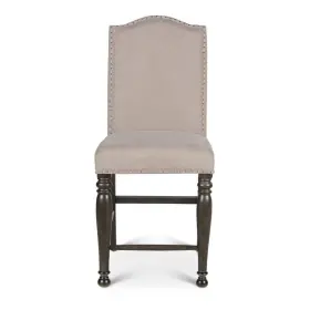 Cw700cc Steve Silver 635178899905 Caswell Grey Counter Chair Set Of 2