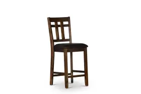 Sa2000cc Steve Silver Co Saranac Counter Chair 24-inch Seat Slat-back Design Set Of 2